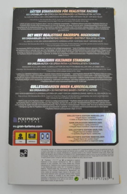 Gran Turismo Colletors Edition - PSP (B Grade) (Genbrug)